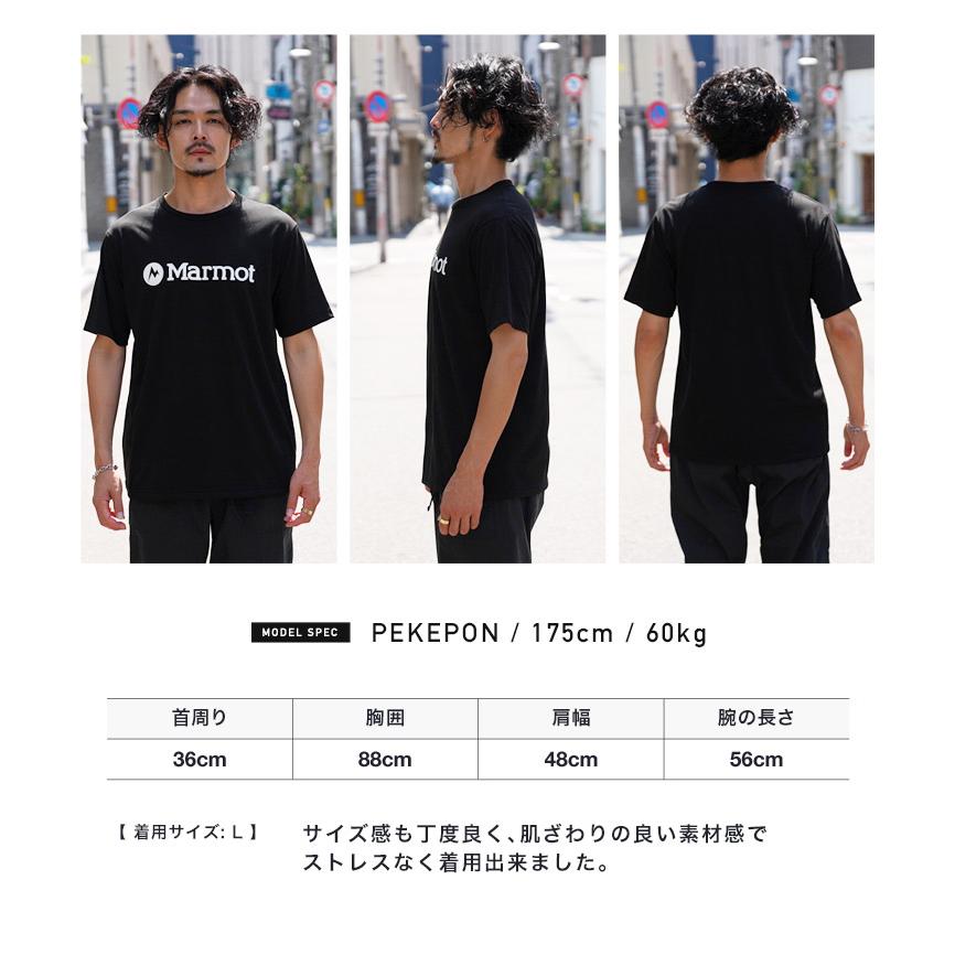 【クーポン対象外】Marmot マーモット Tシャツ メンズ トップス カットソー 半袖Tシャツ ロゴTシャツ アウトドア 夏 夏服 送料無料｜jiggys-shop｜12