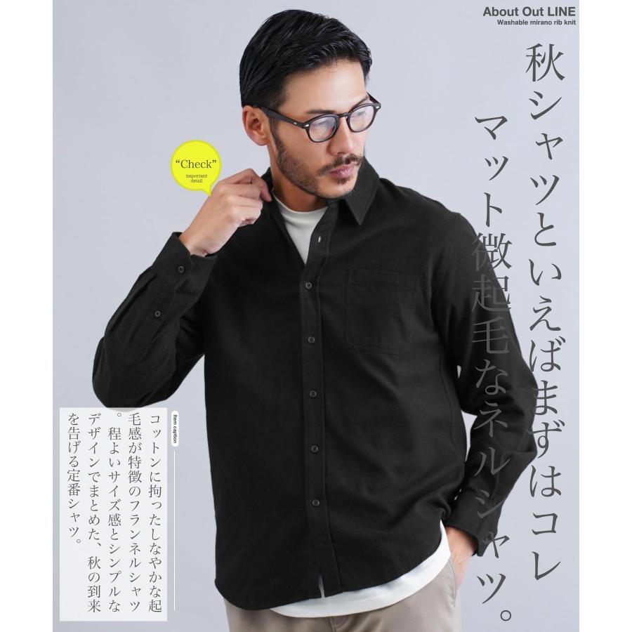 JIGGYS SHOP（ジギーズショップ） フランネルシャツ メンズ トップス