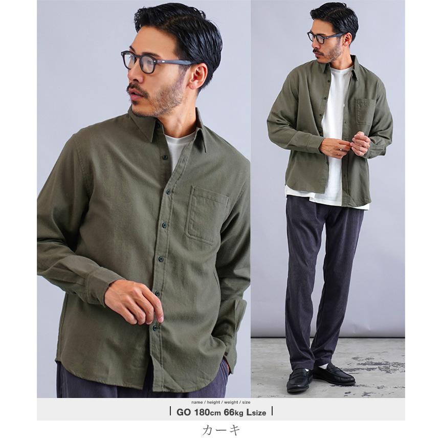 JIGGYS SHOP（ジギーズショップ） フランネルシャツ メンズ トップス