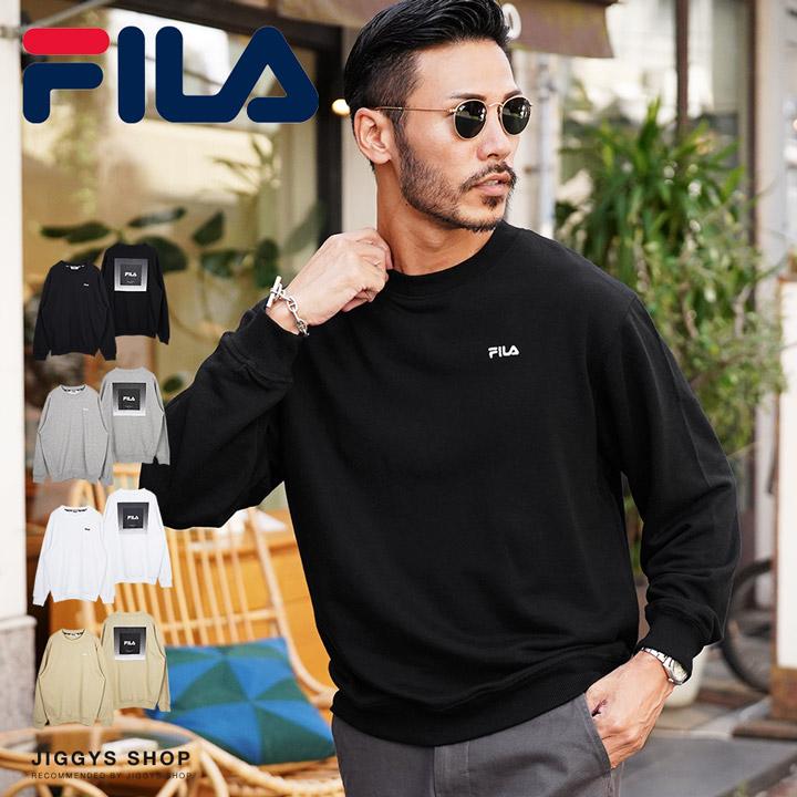 FILA フィラ トレーナー メンズ トップス スウェット 裏毛 ロゴ刺繍 バックプリント 長袖 秋 秋服 春 春服 : 215425 :  JIGGYS SHOP - 通販 - Yahoo!ショッピング