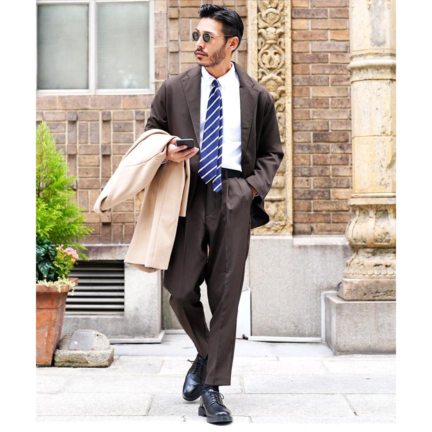 カジュアルスーツ セットアップ メンズ アウター ボトムス 上下セット  