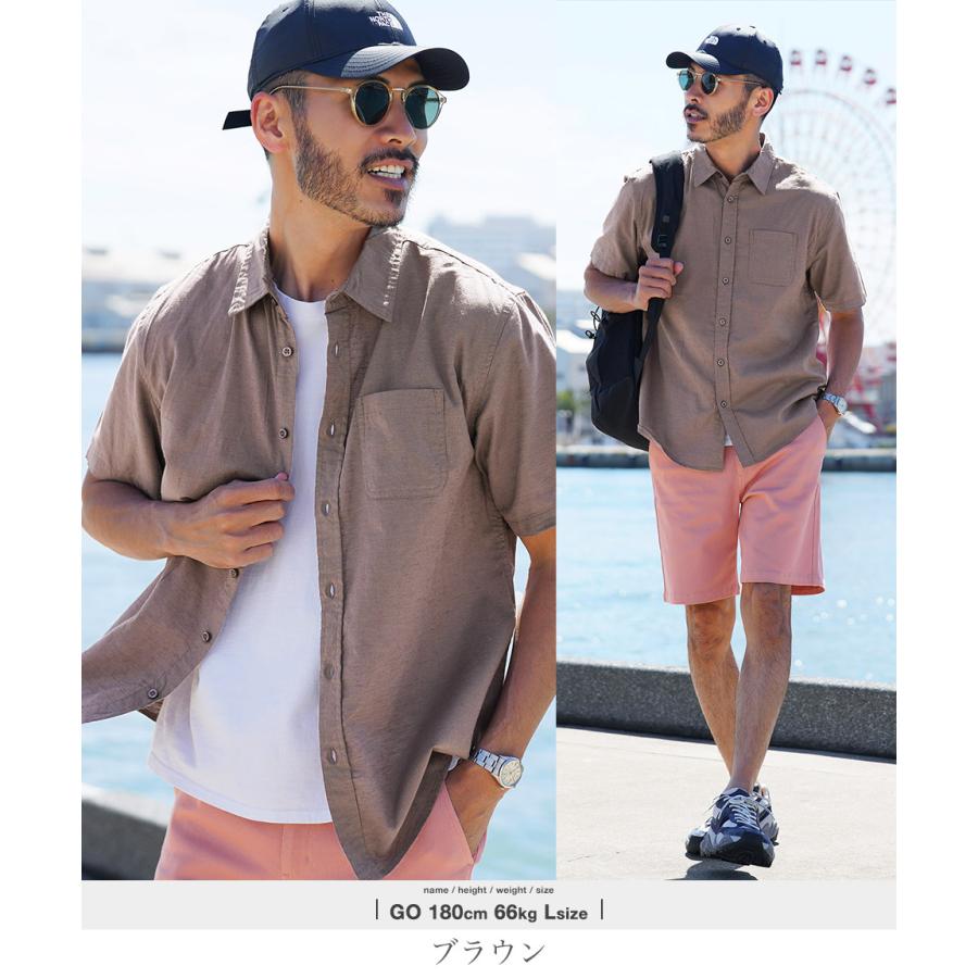 JIGGYS SHOP（ジギーズショップ） シャツ メンズ トップス 半袖シャツ