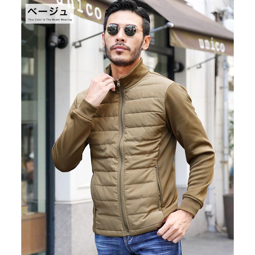 JIGGYS SHOP ダウンジャケット メンズ アウター スタンドカラー JIGGYS SHOP ダウンジャケット メンズ アウター スタンドカラー