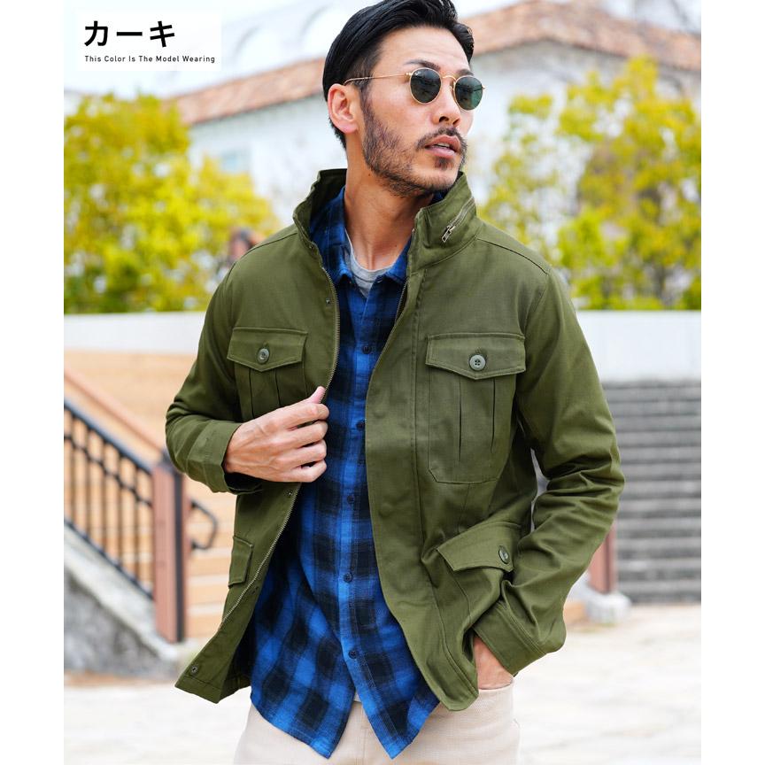M-65ジャケット メンズ アウター M65 ミリタリージャケット フィールド 