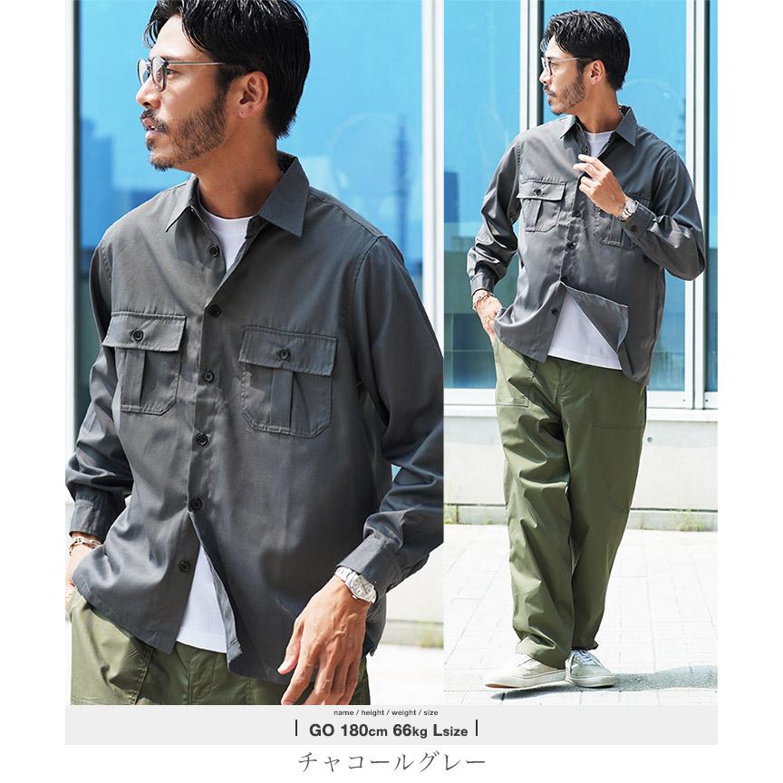 JIGGYS SHOP（ジギーズショップ） サファリシャツ メンズ トップス