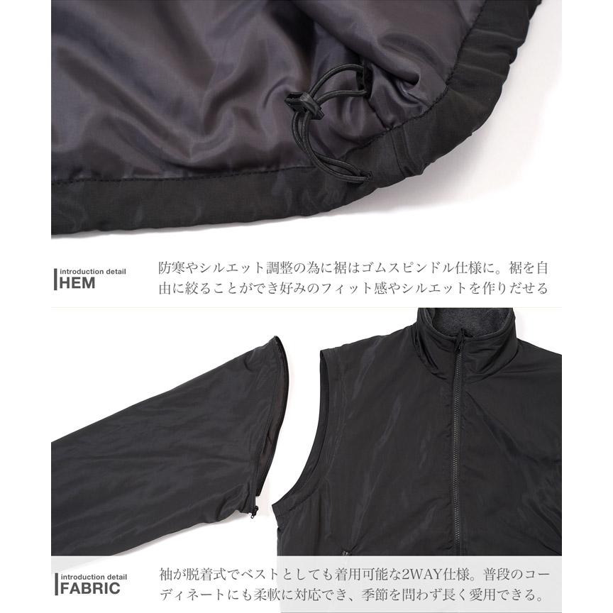 JIGGYS SHOP 中綿ブルゾン ベスト メンズ アウター 中綿
