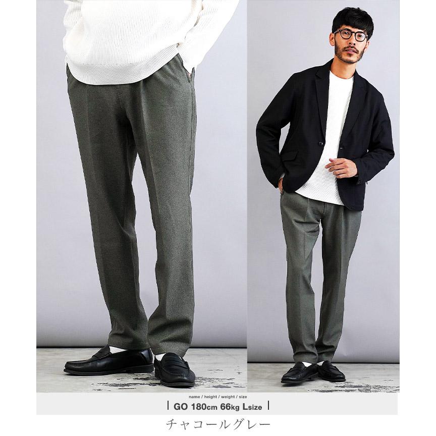 JIGGYS SHOP スラックス テーパードパンツ メンズ ボトムス JIGGYS SHOP スラックス テーパードパンツ メンズ ボトムス