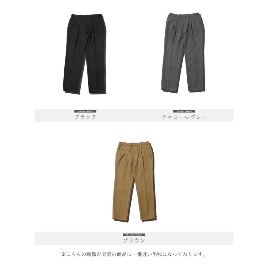 JIGGYS SHOP スラックス セミワイドパンツ メンズ ボトムス JIGGYS SHOP スラックス セミワイドパンツ メンズ ボトムス
