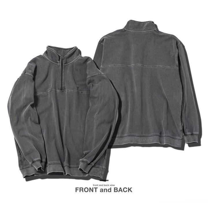 ジップスエットトップ　専用 JIGGYS SHOP スウェット トレーナー メンズ トップス 長袖 プル