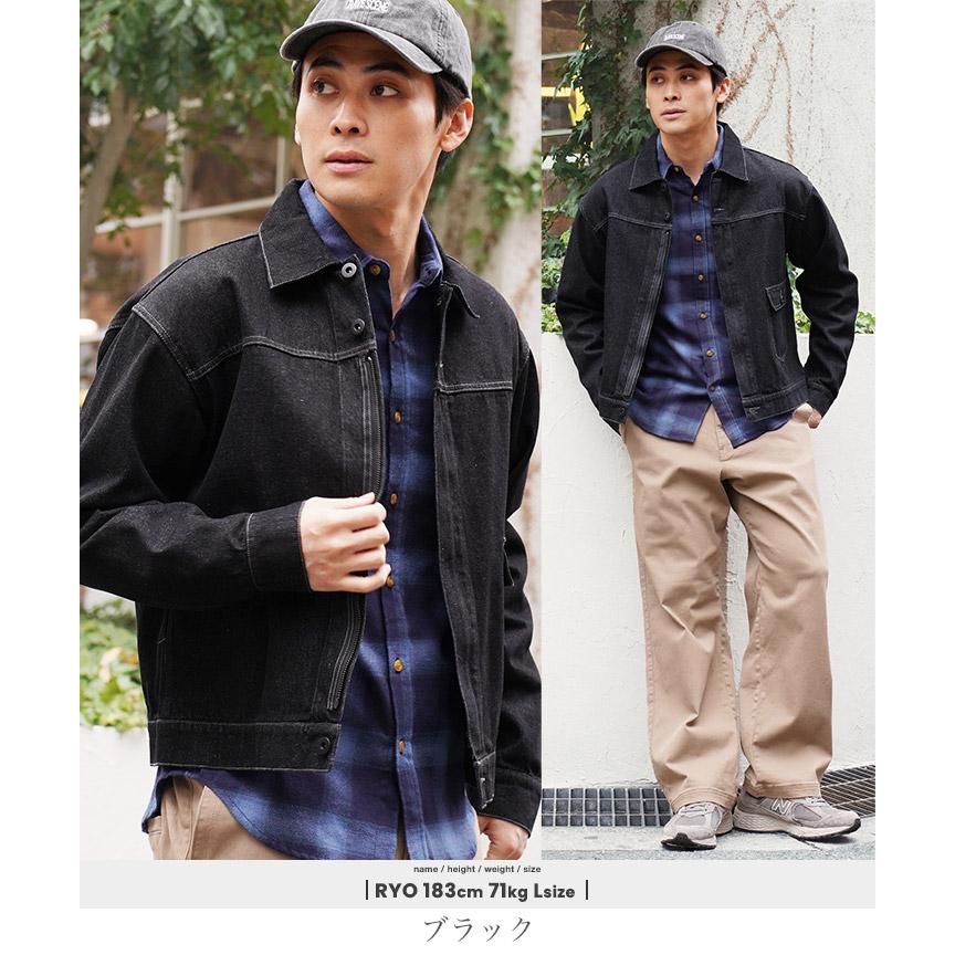 JIGGYS SHOP（ジギーズショップ） デニムジャケット ブルゾン メンズ