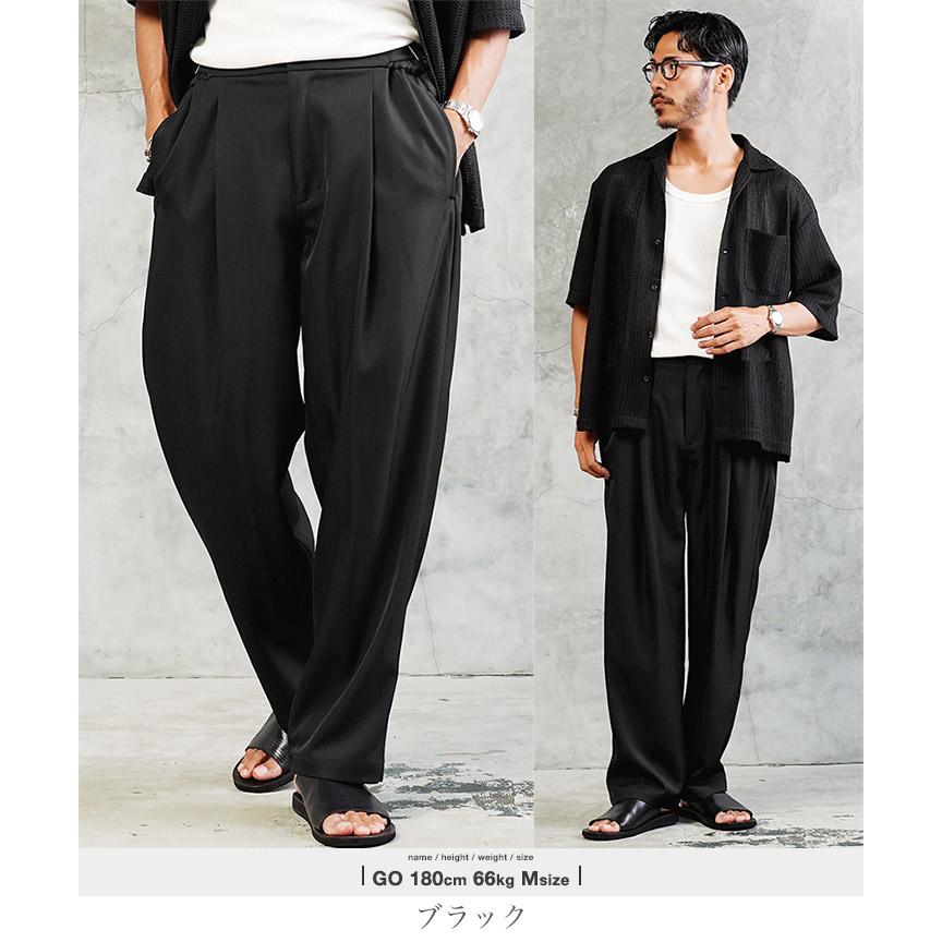 JIGGYS SHOP（ジギーズショップ） スラックス イージーパンツ メンズ