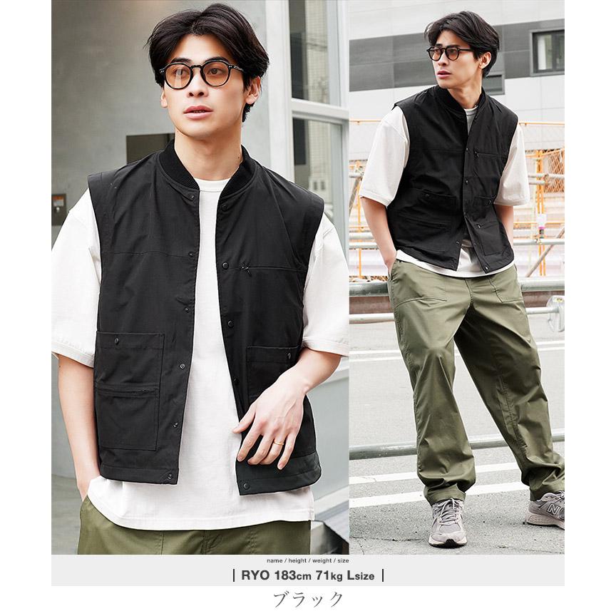 JIGGYS SHOP（ジギーズショップ） ベスト メンズ トップス 撥水加工 5