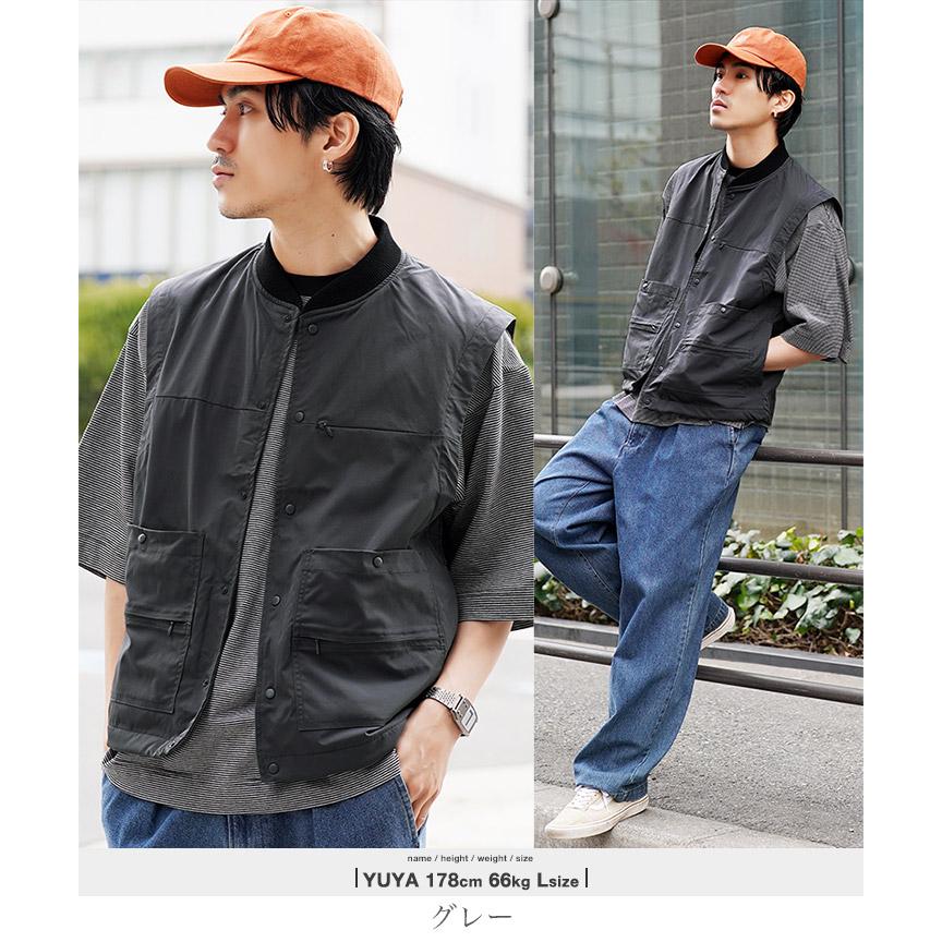 JIGGYS SHOP（ジギーズショップ） ベスト メンズ トップス 撥水加工 5