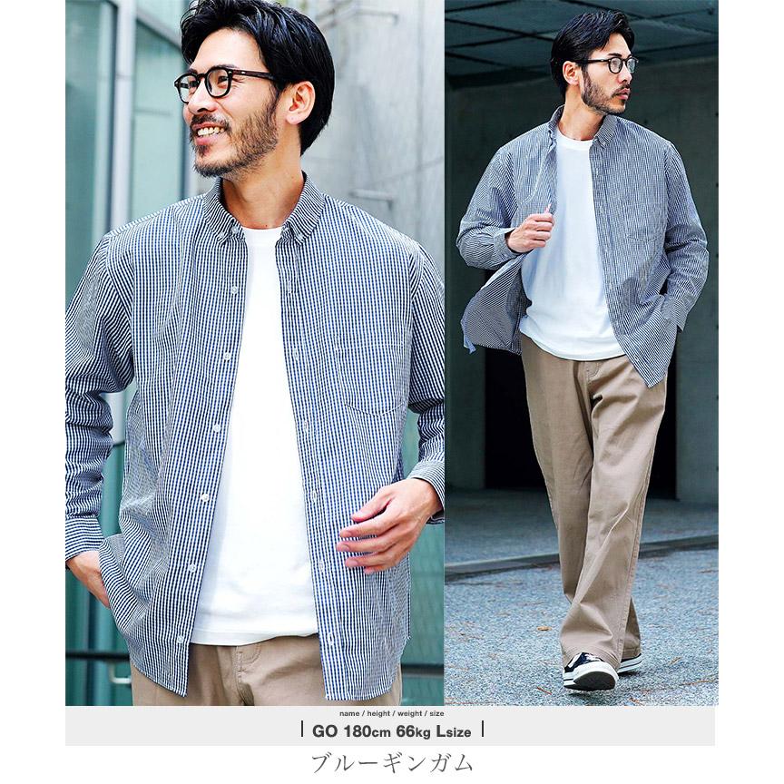 JIGGYS SHOP（ジギーズショップ） シャツ メンズ トップス 長袖シャツ