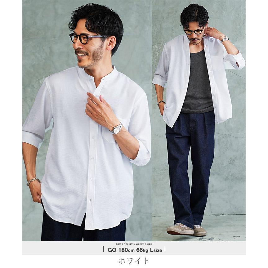 JIGGYS SHOP（ジギーズショップ） シャツ メンズ トップス 5分袖シャツ