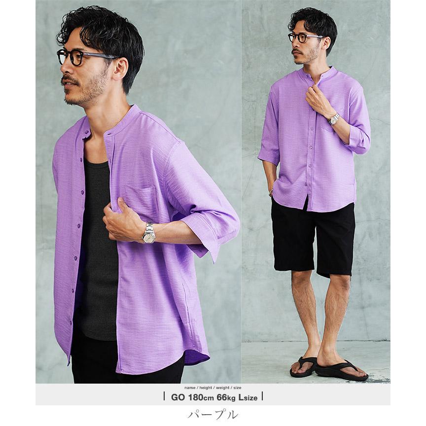 JIGGYS SHOP（ジギーズショップ） シャツ メンズ トップス 5分袖シャツ