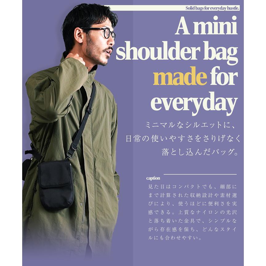 JIGGYS SHOP（ジギーズショップ） ミニショルダーバッグ メンズ 撥水