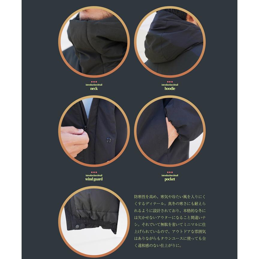 JIGGYS SHOP（ジギーズショップ） 中綿ジャケット ブルゾン メンズ
