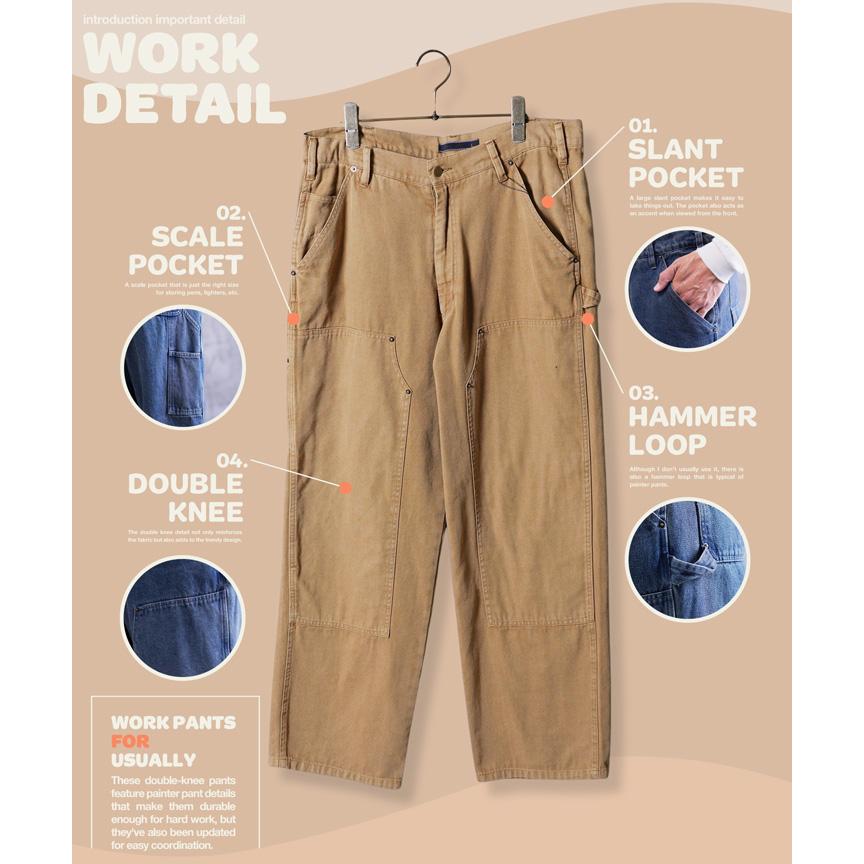 JIGGYS SHOP（ジギーズショップ） ペインターパンツ メンズ ボトムス