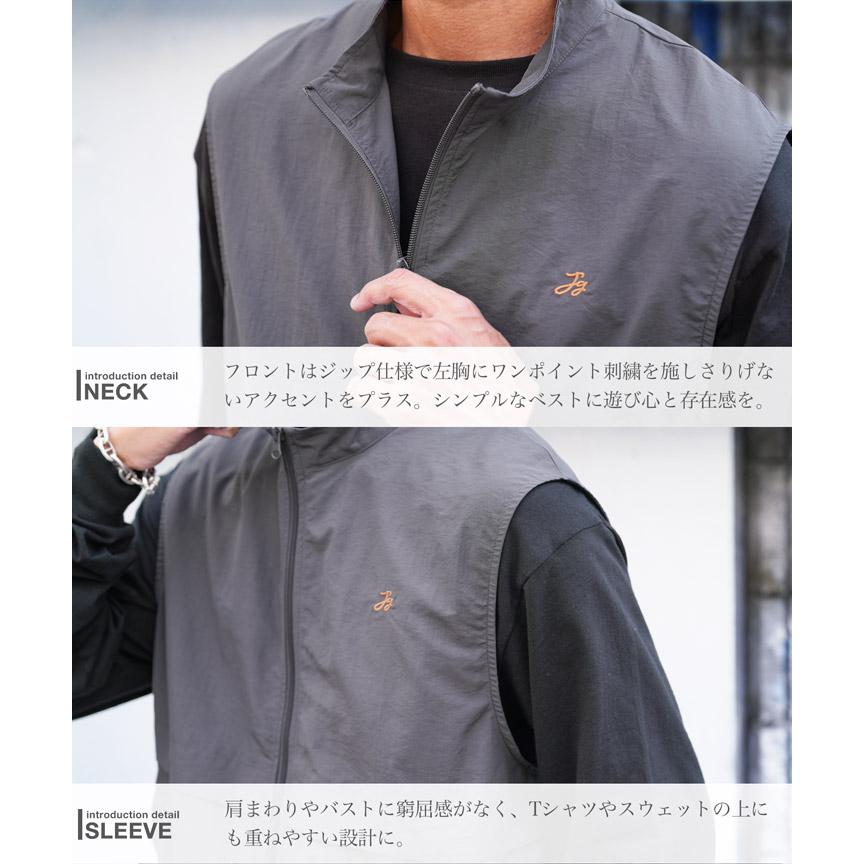 JIGGYS SHOP（ジギーズショップ） ベスト メンズ トップス ナイロン