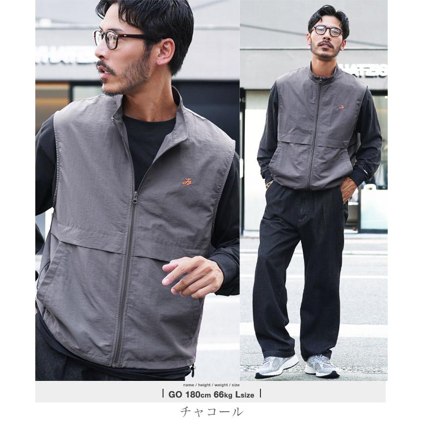 JIGGYS SHOP（ジギーズショップ） ベスト メンズ トップス ナイロン