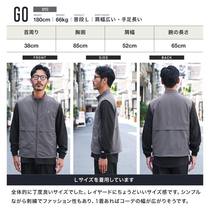 JIGGYS SHOP（ジギーズショップ） ベスト メンズ トップス ナイロン