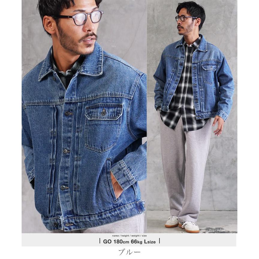 JIGGYS SHOP（ジギーズショップ） デニムジャケット ブルゾン メンズ