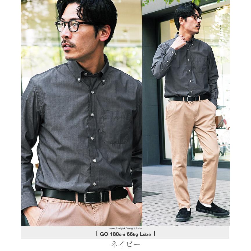 JIGGYS SHOP（ジギーズショップ） シャツ メンズ トップス 長袖シャツ