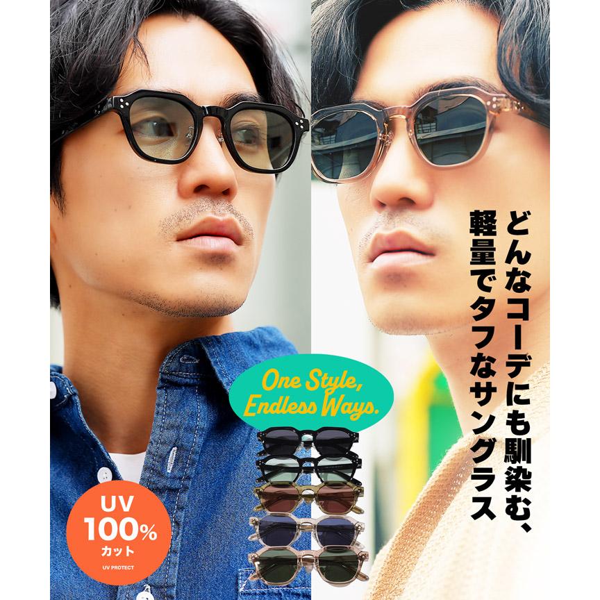 JIGGYS SHOP（ジギーズショップ） サングラス メンズ オーバル型 細
