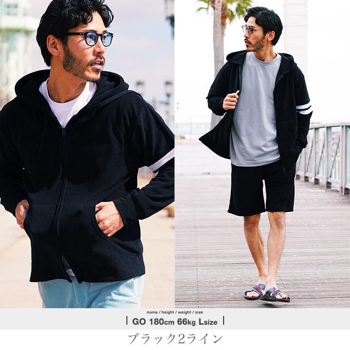 JIGGYS SHOP パイルパーカー メンズ トップス ジップアップ JIGGYS SHOP パイルパーカー メンズ トップス ジップアップ