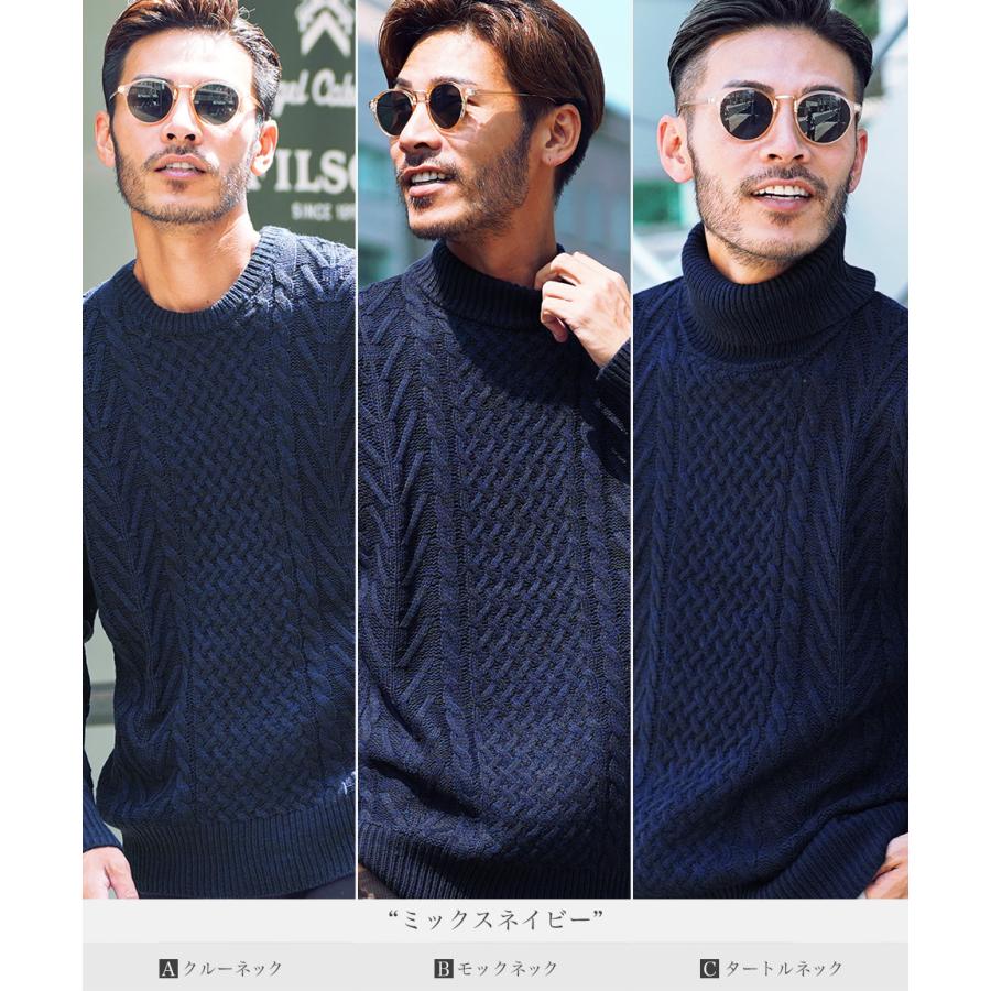 The RERACSモヘヤハイネックトップス　キャメル roshell ニットセーター メンズ トップス 長袖 クルーネック
