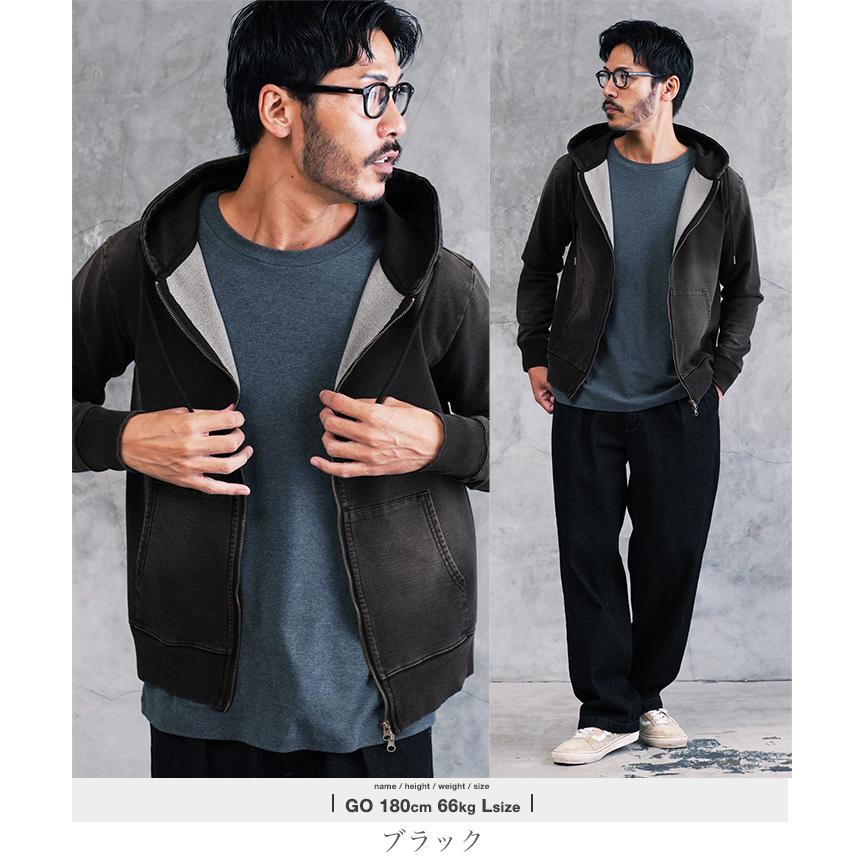 JIGGYS SHOP（ジギーズショップ） パーカー メンズ トップス ジップ