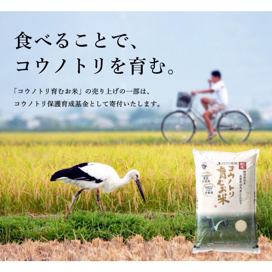 令和6年産 新米 減農薬 コウノトリ育むお米10kg 特別栽培米 令和6年産 新米 減農薬 コウノトリ育むお米10kg 特別栽培米