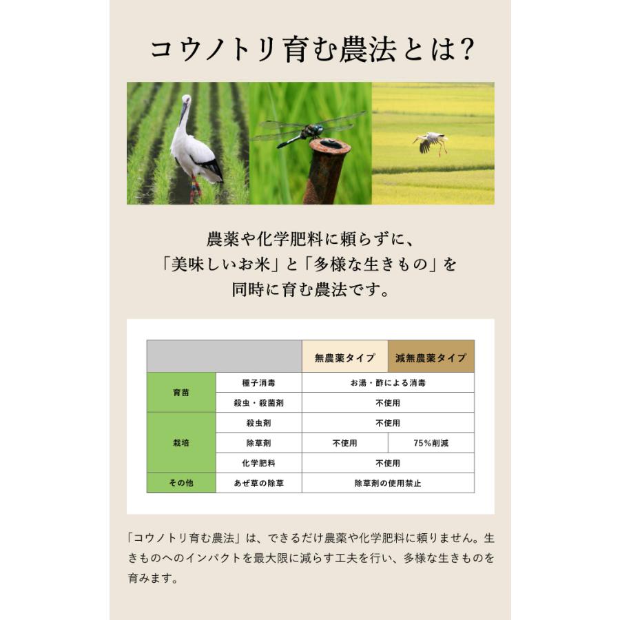 オーガニック 8年産 新米 有機JAS コウノトリ育むお米 コシヒカリ 玄米