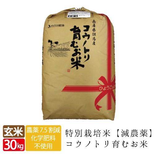 新米予約 10月中旬 減農薬 コウノトリ育むお米30kg 特別栽培米 新米予約 10月中旬 減農薬 コウノトリ育むお米30kg 特別栽培米