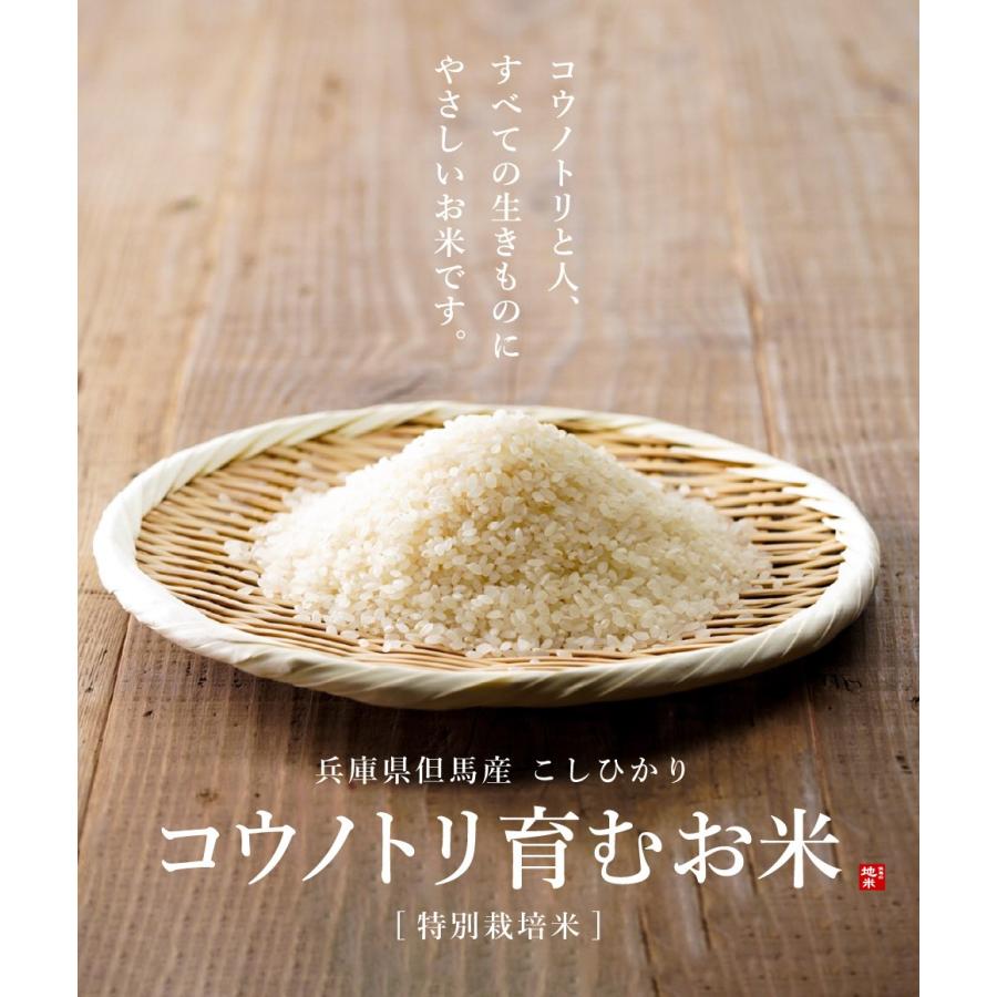減農薬 コウノトリ育むお米30kg 特別栽培米 コシヒカリ特A 減農薬米
