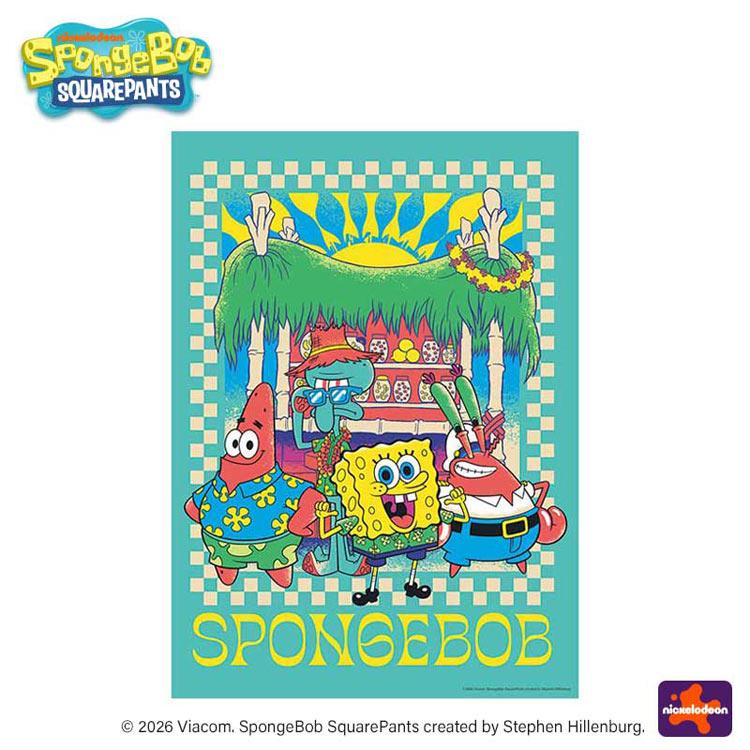 ジグソーパズル 500ピース BIKINI BOTTOM BEACH スポンジ・ボブ APP
