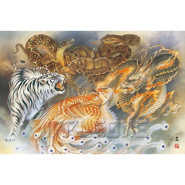 ジグソーパズル App 1000 764 小妻要 吉祥四神図 1000ピース App ジグソークラブ 通販 Yahoo ショッピング