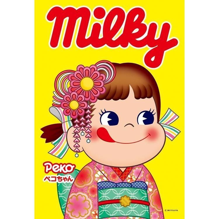 ジグソーパズル Cut 300 122 ペコちゃん 不二家ミルキー ペコちゃん 振袖 300ピース Cut ジグソークラブ 通販 Yahoo ショッピング