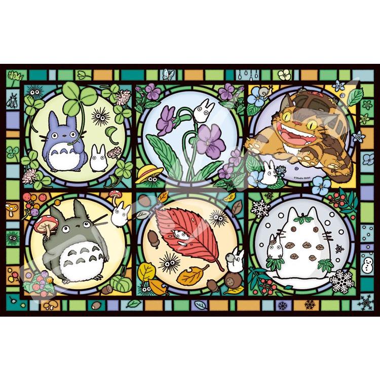 ジブリ - 【即日発送・新品】トトロの季節便り(となりのトトロ)1000ピースジグソーパズル エンスカイ ジグソーパズル 1000ピース トトロの季節便り となりの