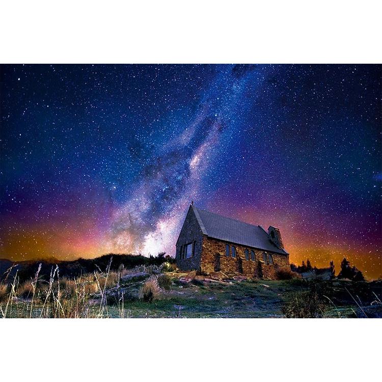 ジグソーパズル EPO-10-789 風景 満天の星空 NEW ストアー 1000ピース CP-U テカポ−ニュージーランド エポック社