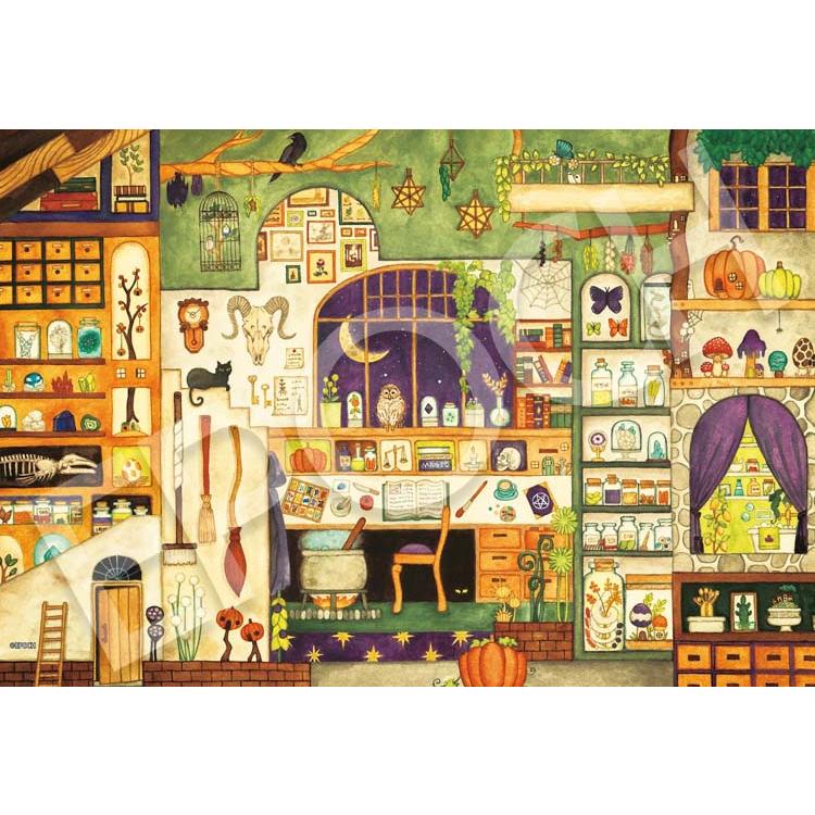 ジグソーパズル 300ピース 魔法使いの部屋   西村典子 EPO-28-036s（Yahoo!・ジグソークラブ）