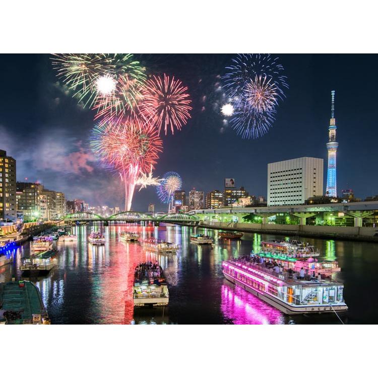 ジグソーパズル Epo 79 104s 風景 墨田川花火大会 500ピース エポック社 Sonicacts Com