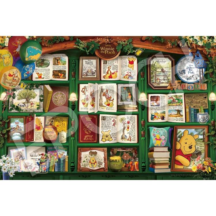 ジグソーパズル 1000ピース Bookshelf / Winnie the Pooh（くまのプーさん）  ［CP-WP］［CP-PO］ くまのプーさん EPO-97-802（Yahoo!・ジグソークラブ）