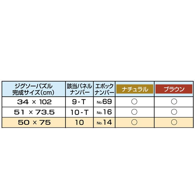 パネル・フレーム ウッディパネルエクセレントA　No.16 / 10-T ブラウン （ラッピング対象外）   EPP-94-216｜jigsawclub｜05