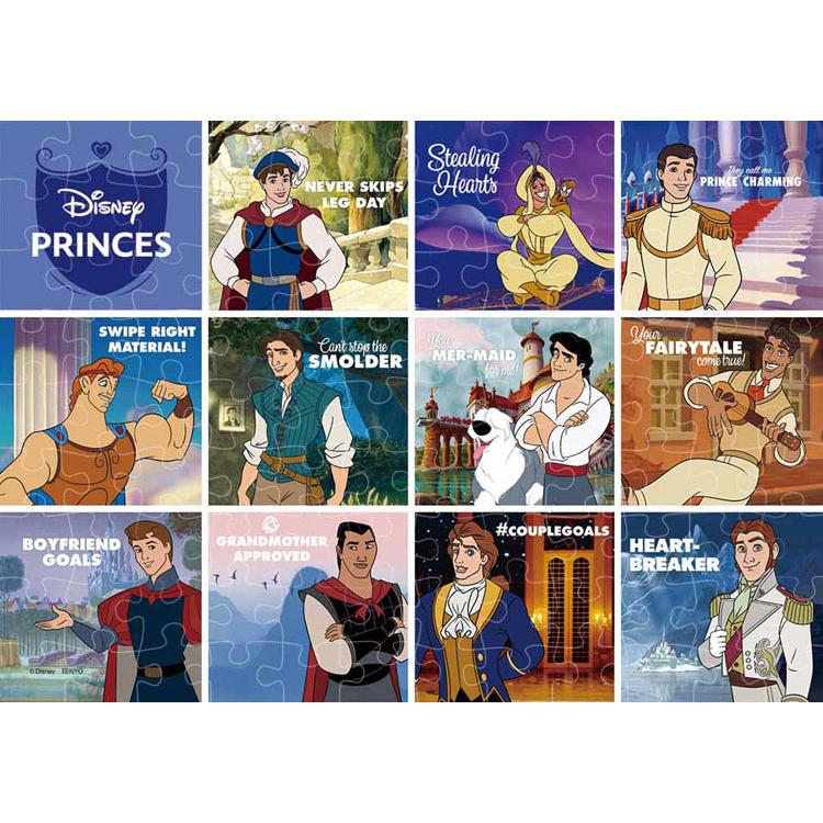 テンヨー（Tenyo） ジグソーパズル 108ピース ディズニーの王子さま