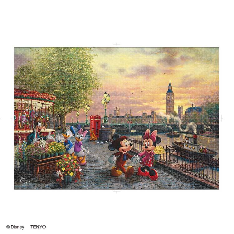 ジグソーパズル 1000ピース Mickey and Minnie in London   ミッキー&フレンズ TEN-D1000-853｜jigsawclub｜02