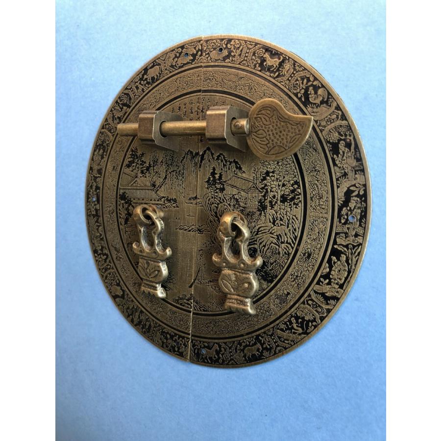 時代物 襖引手装飾金具 16点 ボード一覧見本集 彫金工芸 レトロ