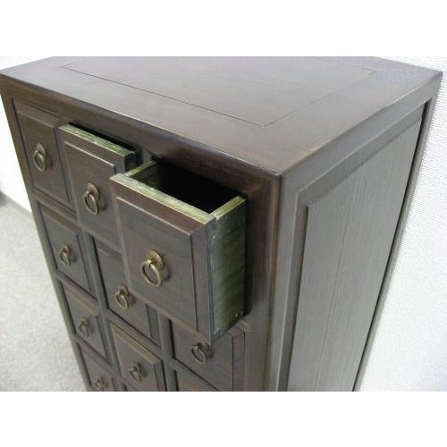 中国家具 F072 アジアン家具 アンティーク調 チェスト 薬棚 f072 送料