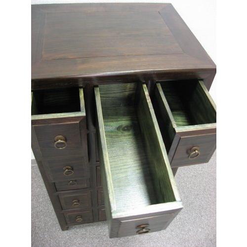中国家具 F072 アジアン家具 アンティーク調 チェスト 薬棚 f072 送料